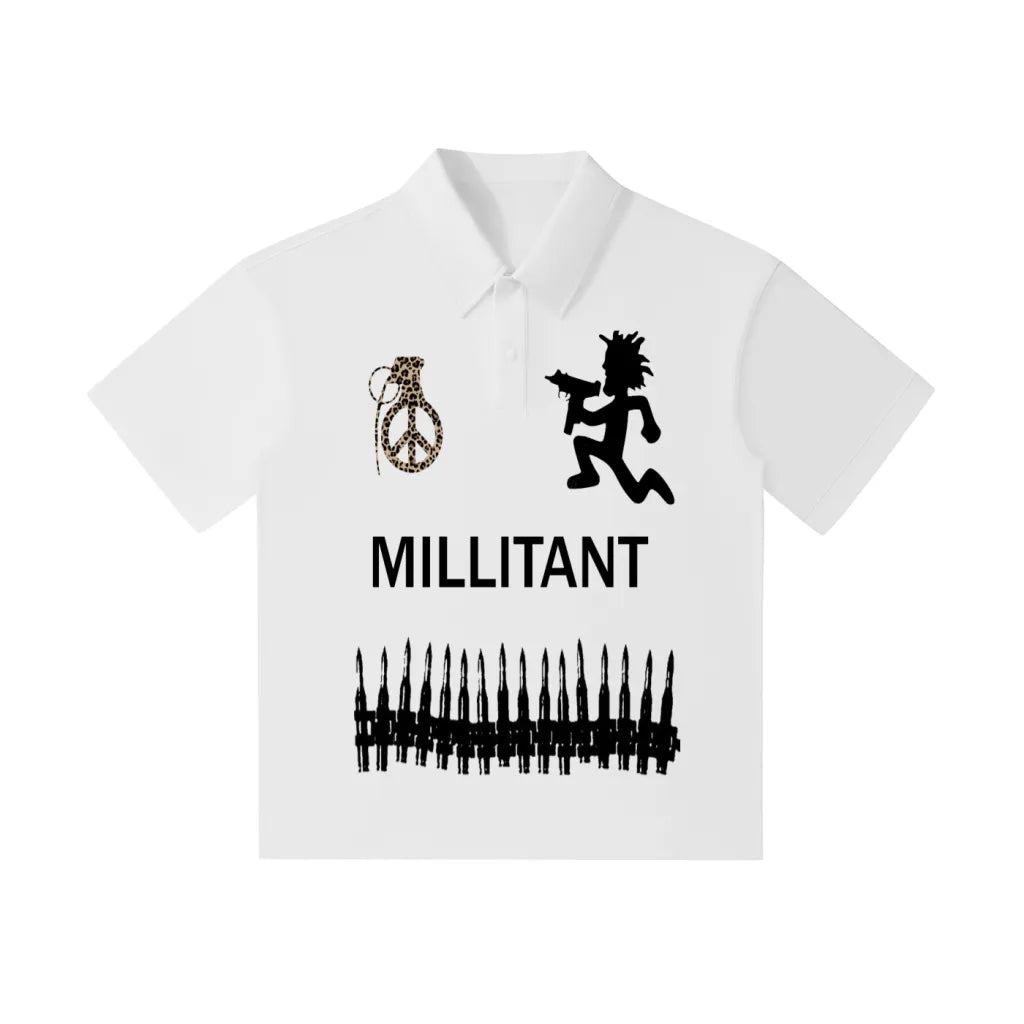 Runway "MILLITANT" polo
