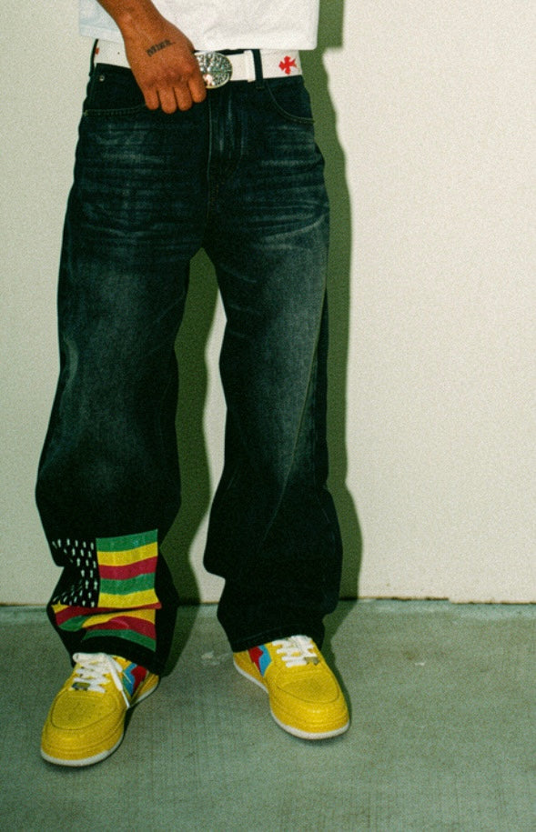 Runway "Rasta" Denim