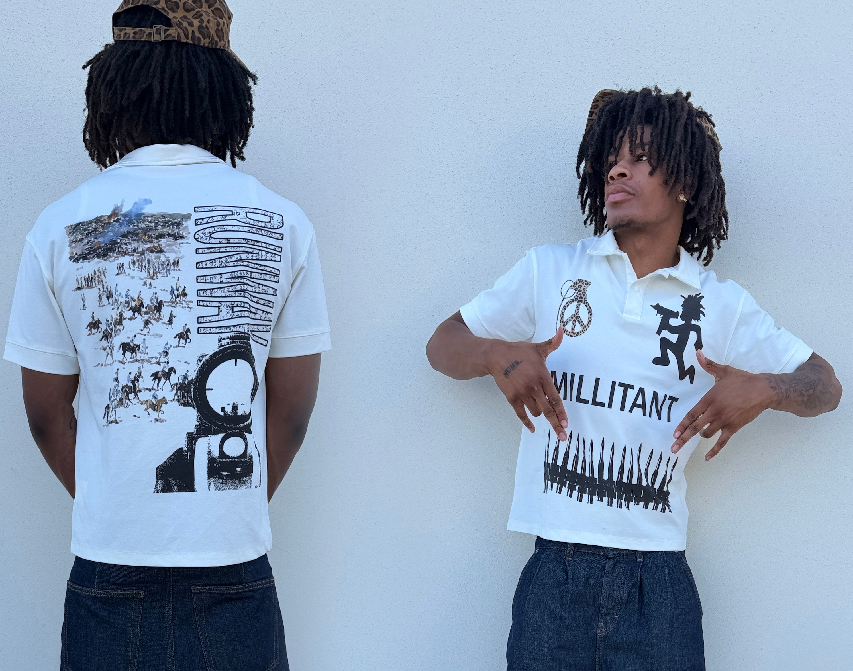 Runway "MILLITANT" polo